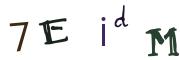 Image CAPTCHA