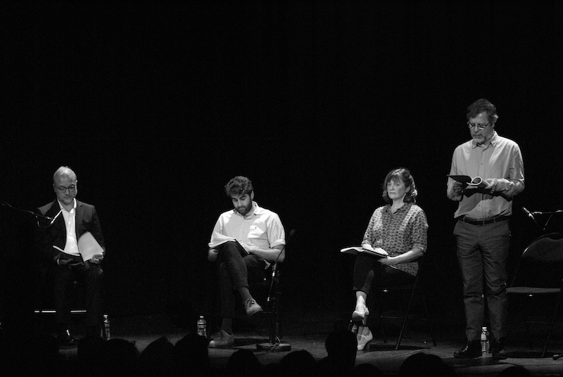 Comédiens au Studio Raspail pour Le destin de Manon Roland, photo de Nathalie Jungerman