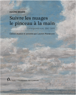 Couverture du livre : ciel nuageux d'Eugène Boudin
