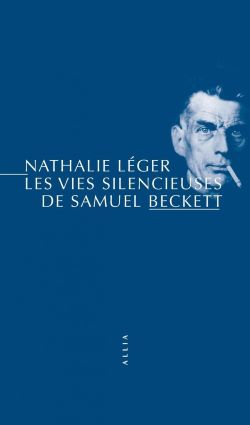 couverture bleue avec portrait de Samuel Beckett