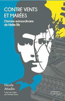 Couverture du livre avec visage dessiné