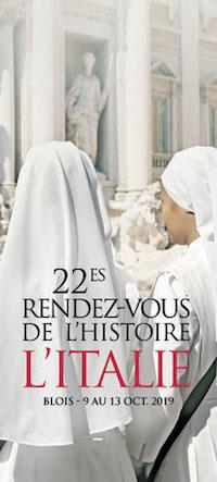 Affiche du festival Les Rendez vous de l'histoire 2019
