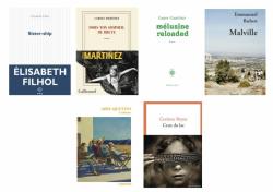 couverture des six livres en lice