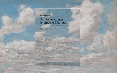 visuel pour FloriLettres 258 avec ciel peint d'Eugène Boudin